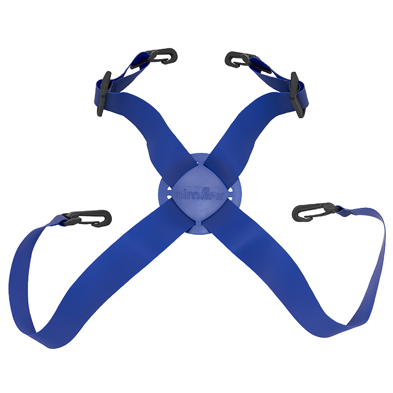 TPU-Kreuz,für Schürze,blau