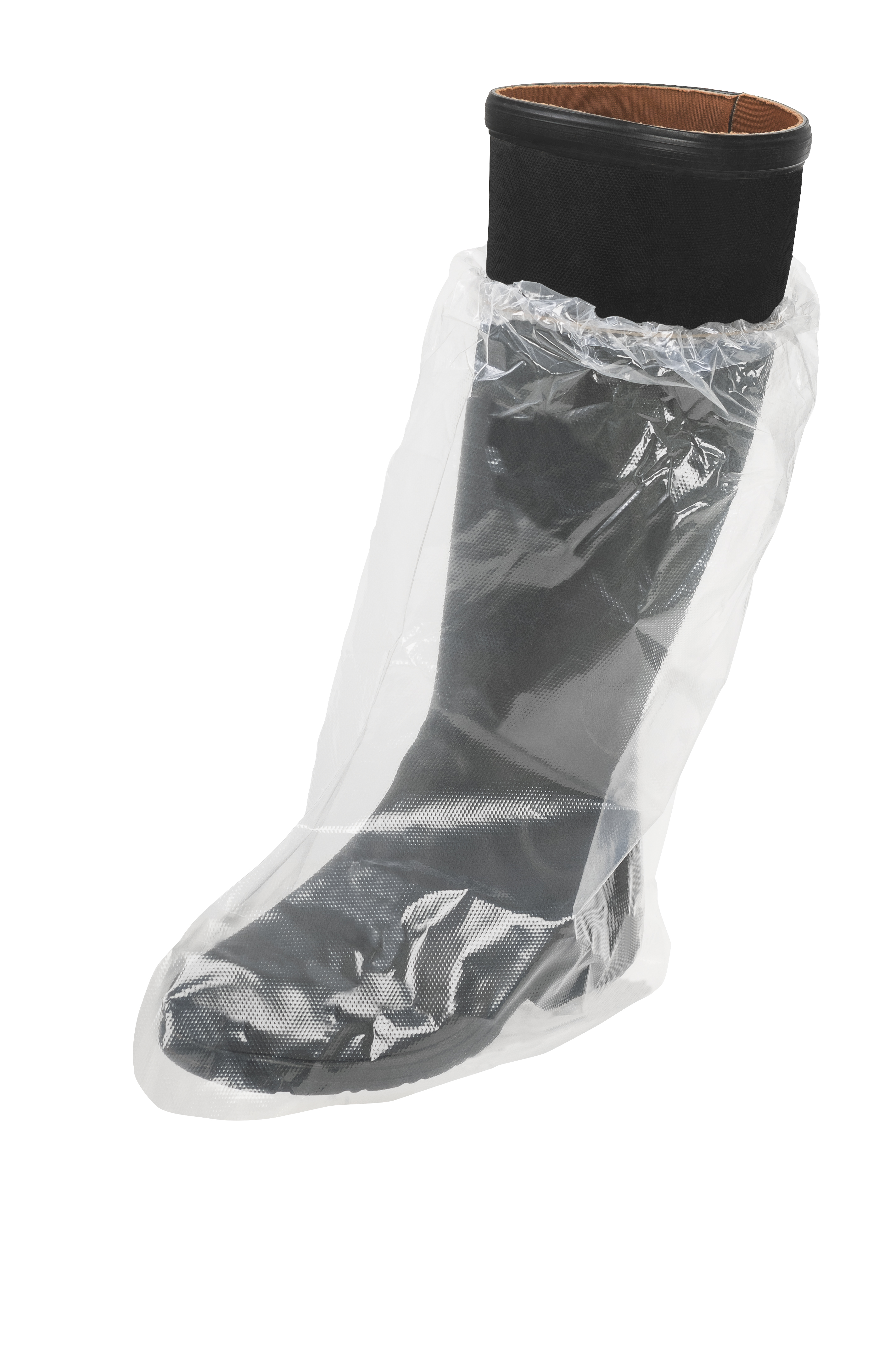 100 PE-Überziehstiefel, transparent, 70my