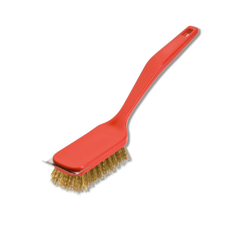 HYGENIA Grillbürste mit Schaber