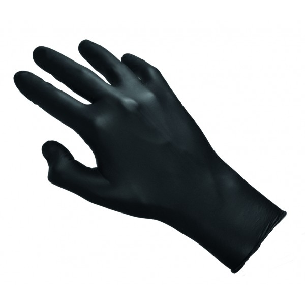 100 Synthetic-Handschuhe, schwarz