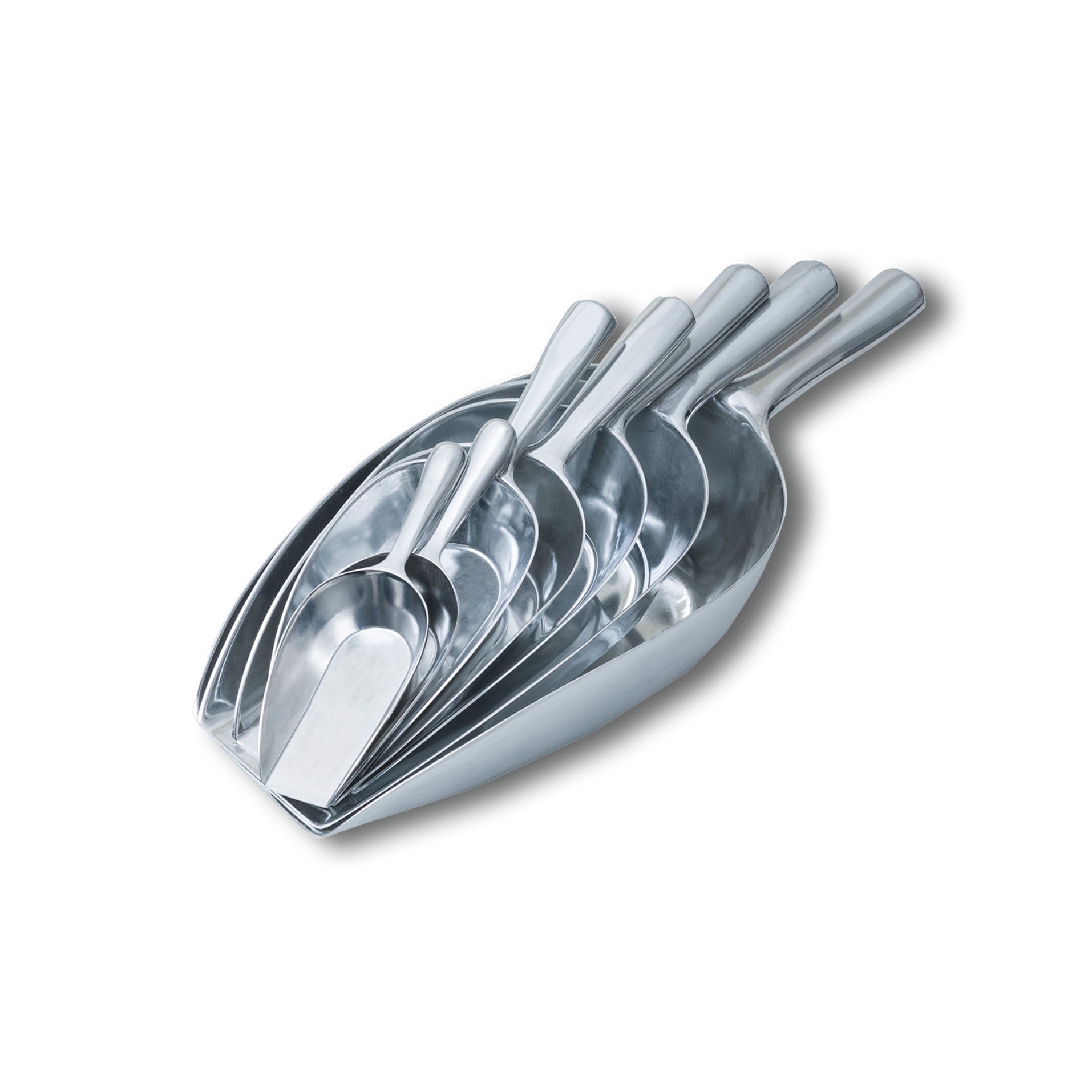 Aluminium-Abwiegeschaufeln