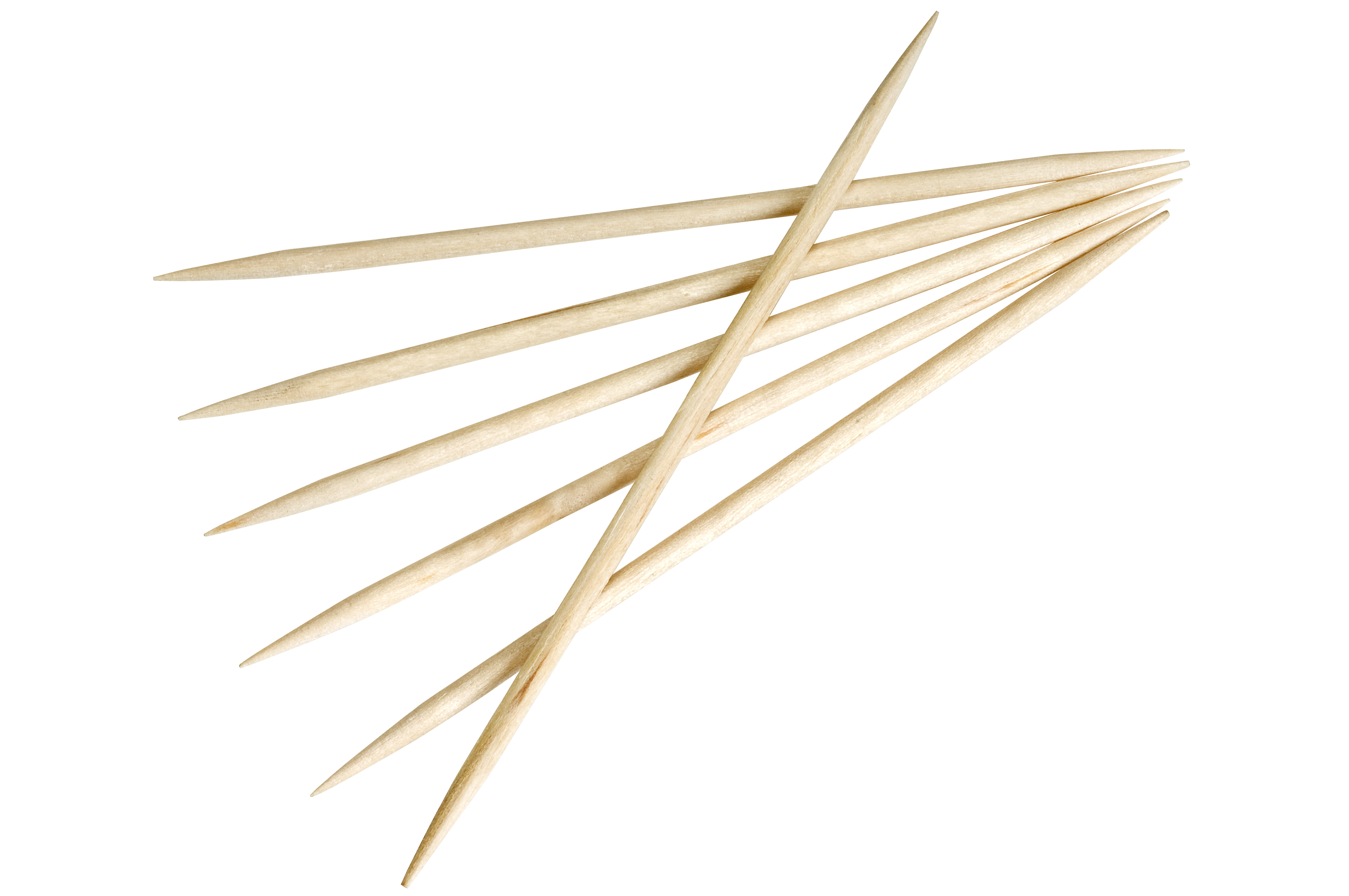 1000 Rouladenspeile (Zahnstocher), Birke, zwei Spitzen
