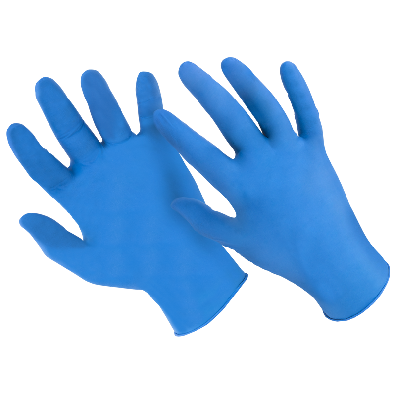 100 Synthetic-Handschuhe, blau