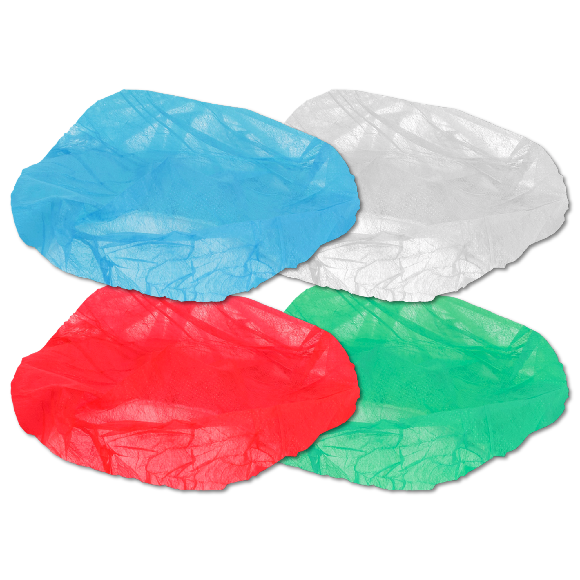 100 EW-Baretthauben, PP-Vliesstoff