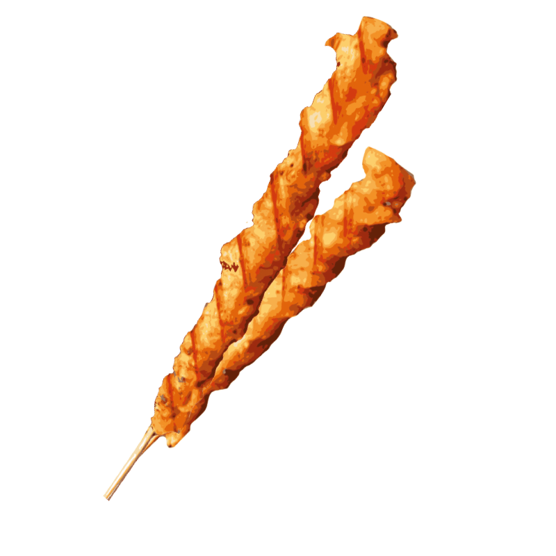 200 Schaschlikspieße, Birke