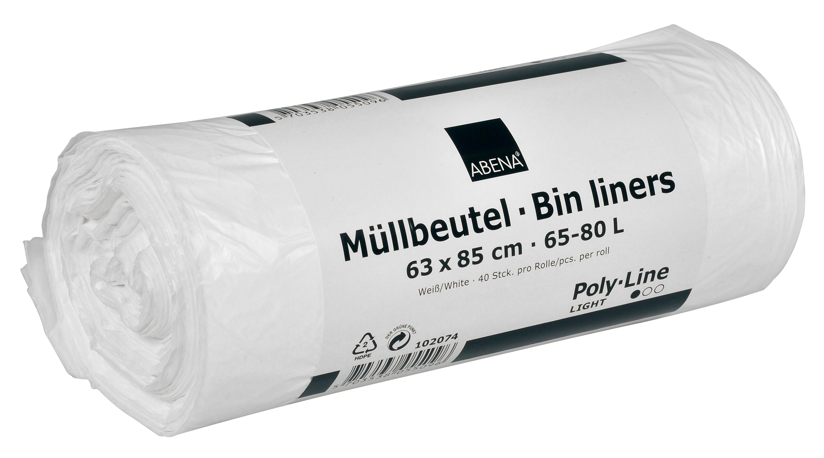 9 Rollen á 40 St. Müllbeutel 65 L