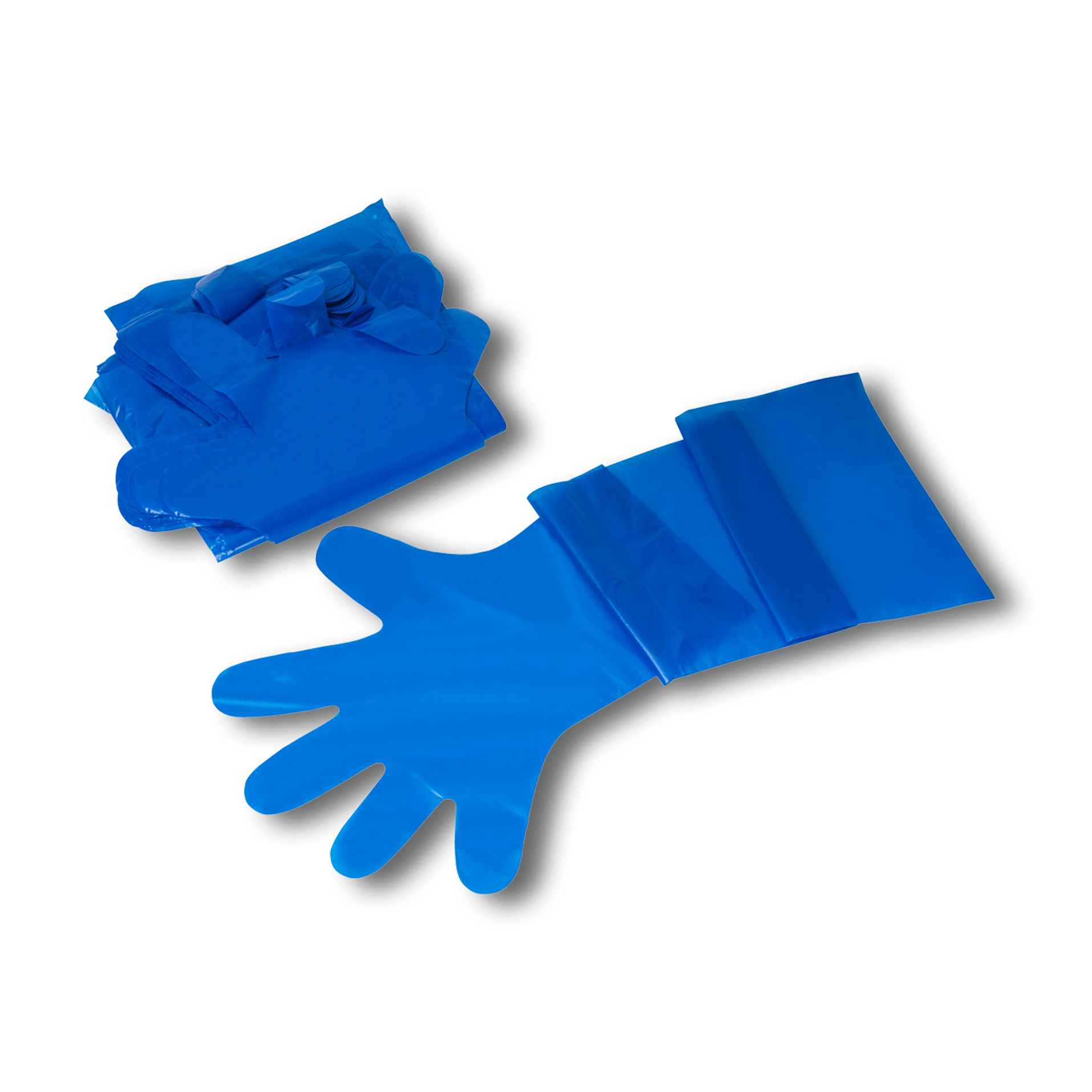 50 Polyhandschuhe, extra lang