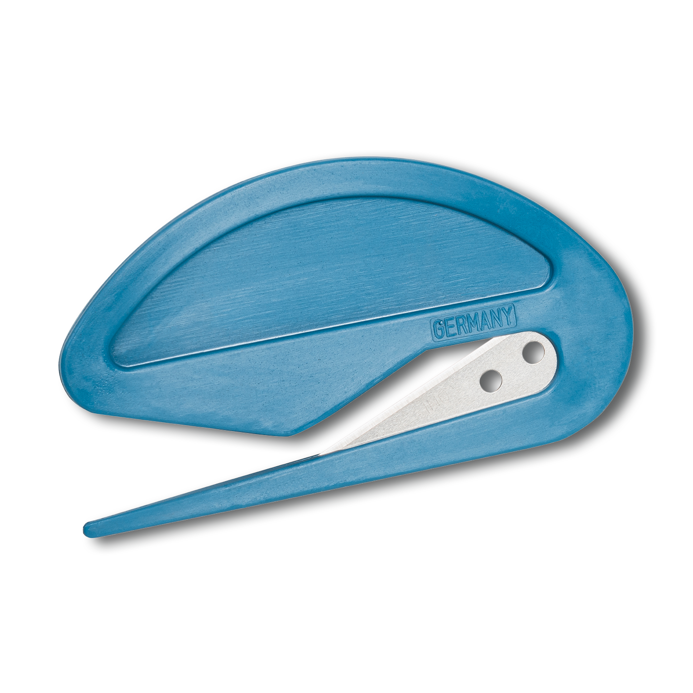 Folienschneider, blau, detektierbar