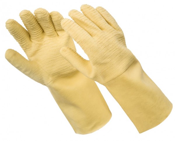 Pair Membrane Skinning Gloves,yellow (roughened Latex,one size)