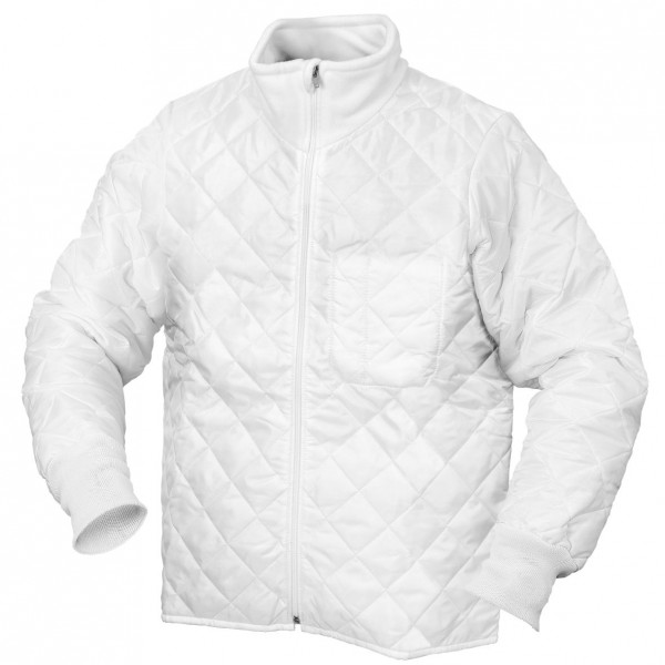 BÄREN Thermo Jacket with Fleece Collar, white