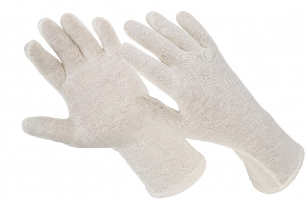 Cotton Gloves, w/o cuff