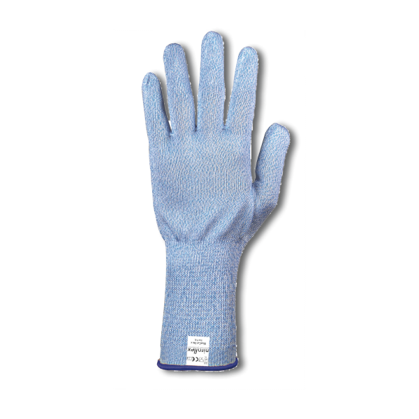 Niroflex BlueCut -lite- X, leichter, vielseitiger Handschuh Schnittschutzklasse 5 EN 388, hochentwickelte Verbundfasern für Schnittschutz, ohne Tastsinn zu beeinträchtigen, verlängerte Stulpen, um Verletzungen vorzubeugen, Strickhandschuh aus 44% HPPE, 36