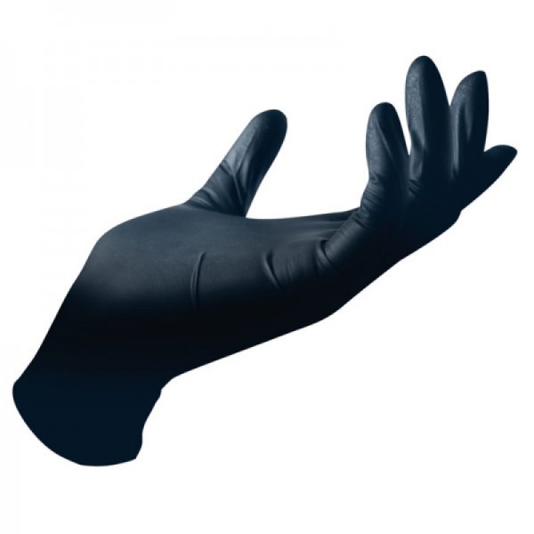 100 ECO Nitrile Gloves, black