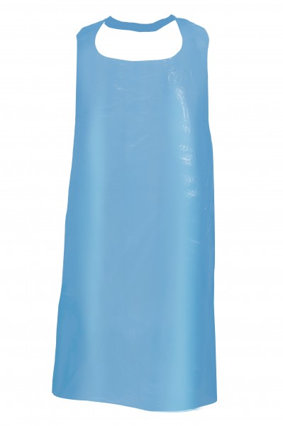 50 Disposable Aprons, 120x74cm, 45my, detectable