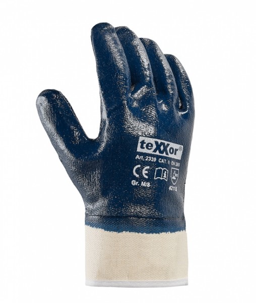 teXXor 2339 Vollbeschichtete Nitril-Handschuhe, Gr. XL
