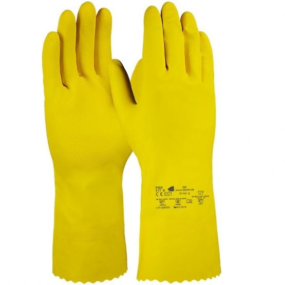 Latex Household Gloves, light quality PRO-FIT