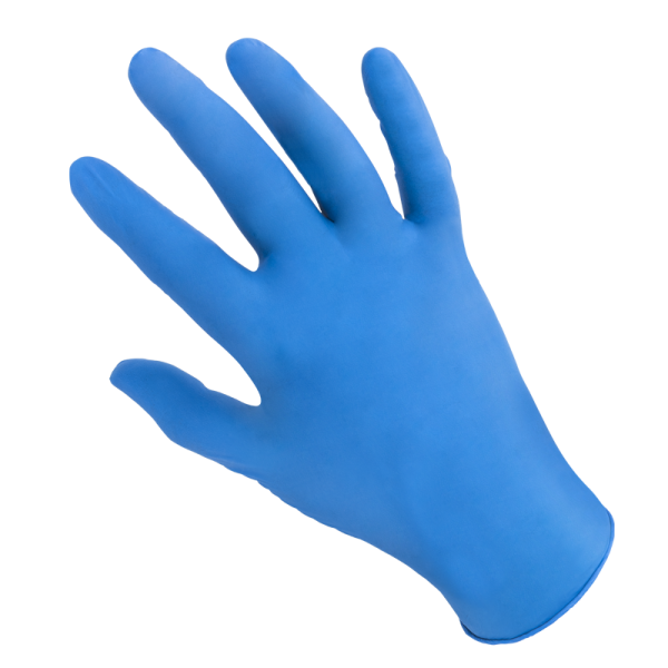 100 ECO Nitrile Gloves, blue
