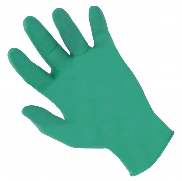 100 NITRILE Gloves,green,XL (powder free)