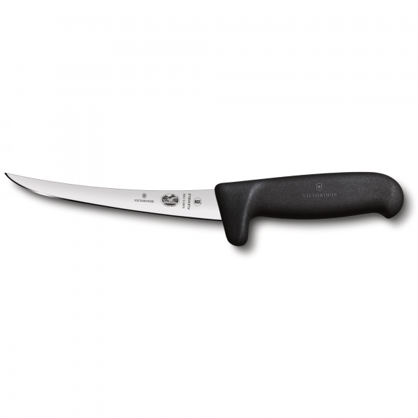 VICTORINOX Boning Knife, Safety Grip, flexible