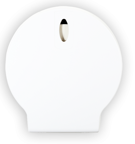 Jumbo Roll Dispenser, Plastic white (380/325mm) #AC22013